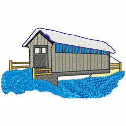 Bridges Embroidery Design 12 Bridges Embroidery Design 12